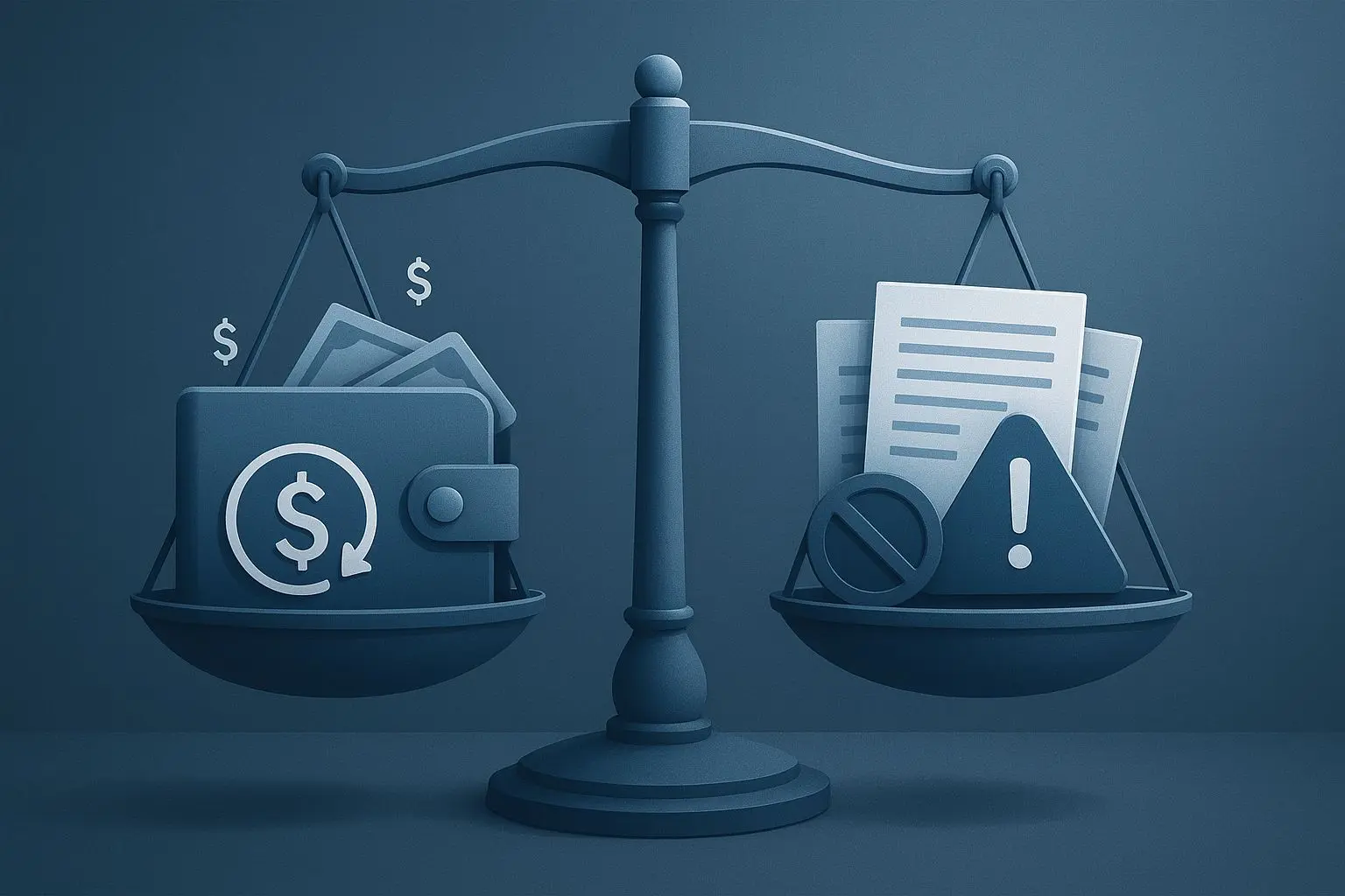 Balança com prós e contras do cashback digital