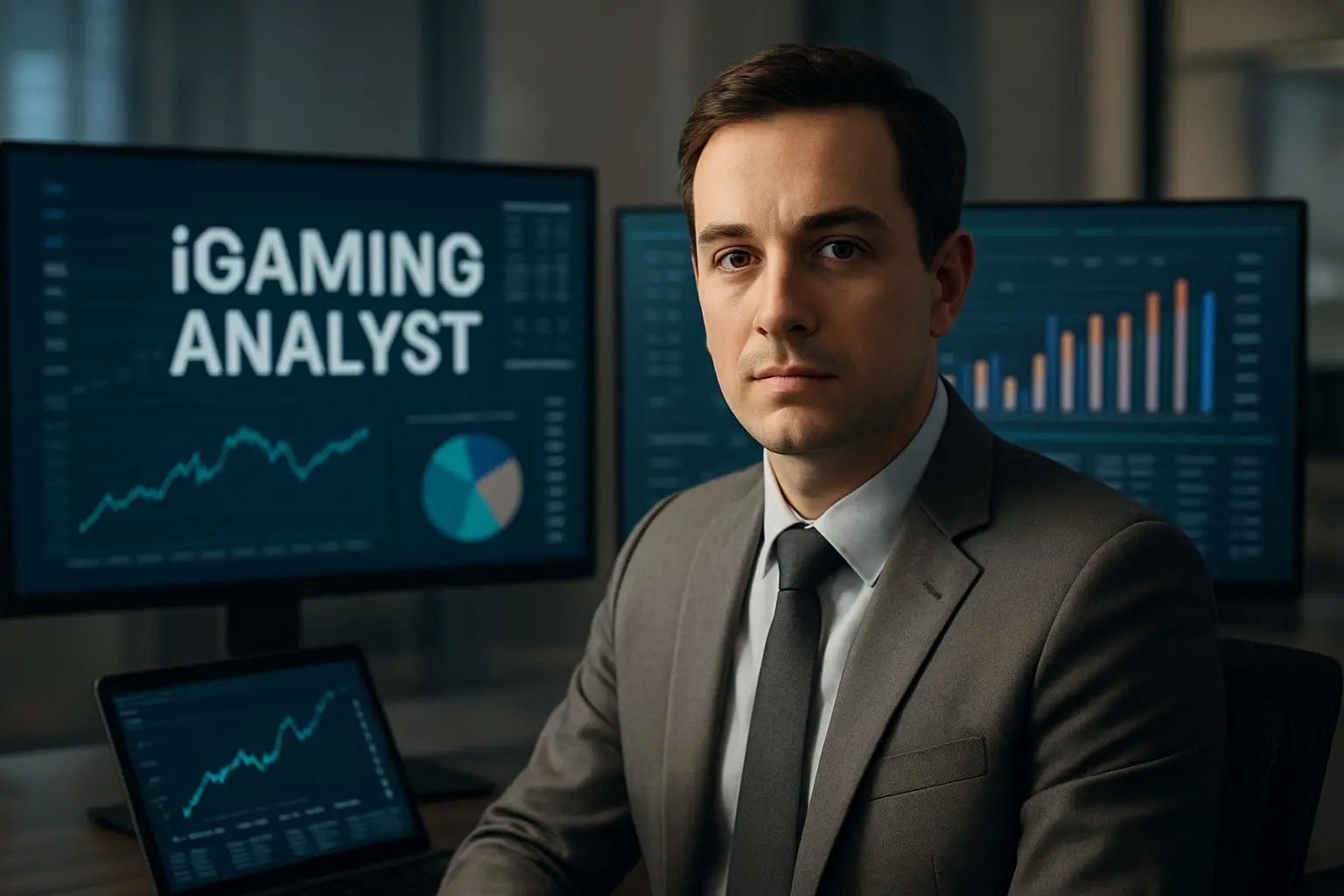 Autor especialista em análise de iGaming Avatar profissional de analista de iGaming com gráficos