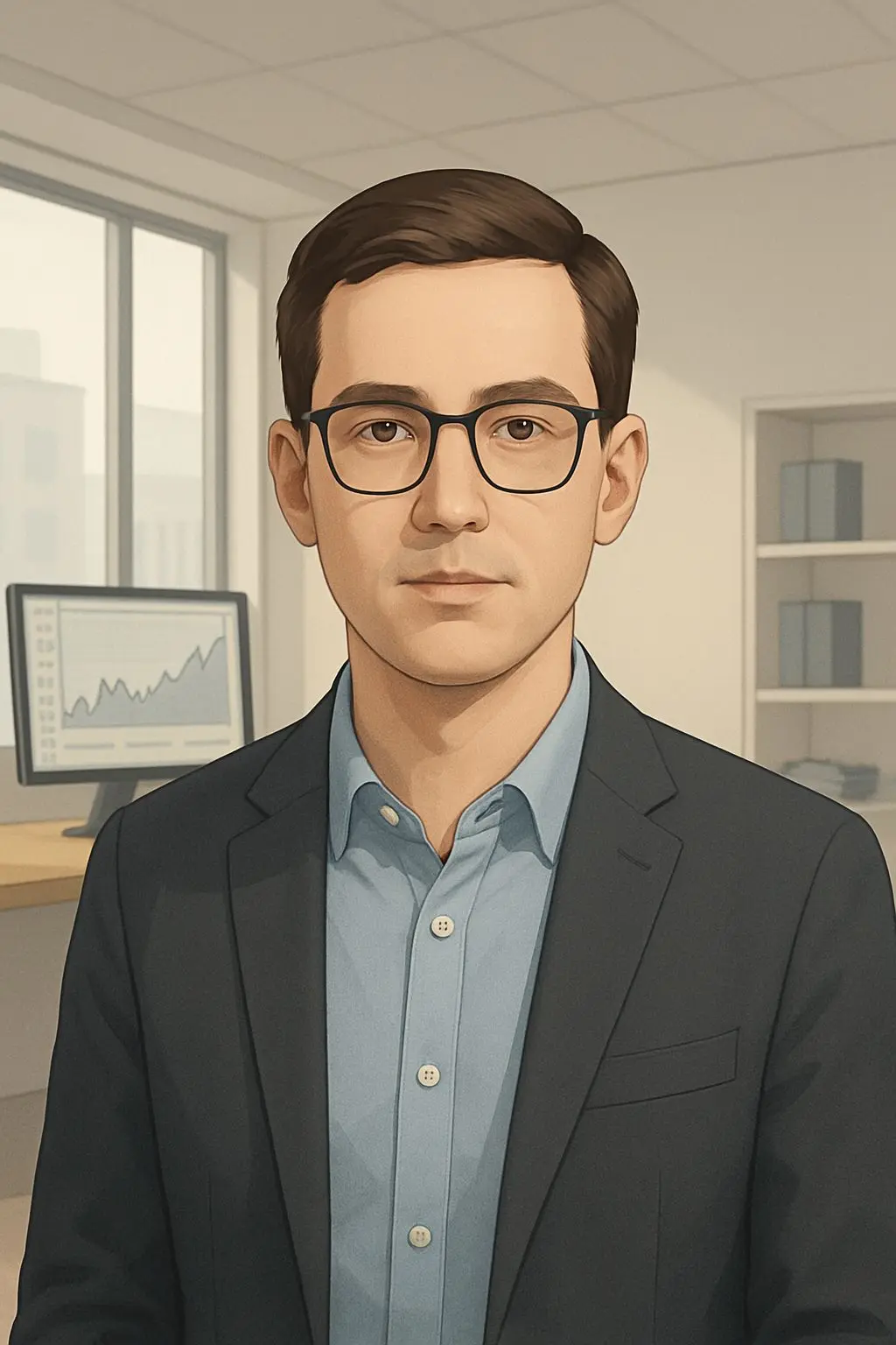 Avatar profissional neutro do autor da página